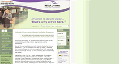 Desktop Screenshot of coloradodivorcemediation.com